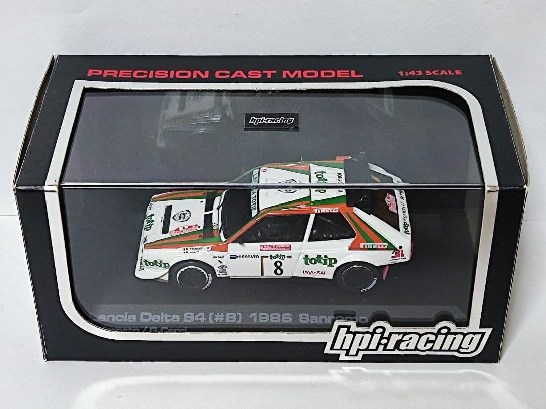 hpi racing 1/43 ランチア デルタ S4 #8 1986 サンレモ - メルカリ