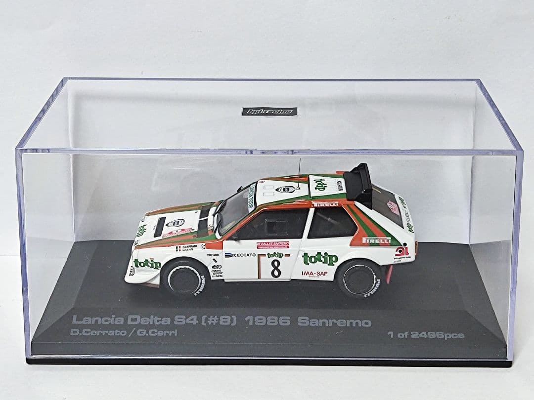 hpi racing 1/43 ランチア デルタ S4 #8 1986 サンレモ - メルカリ