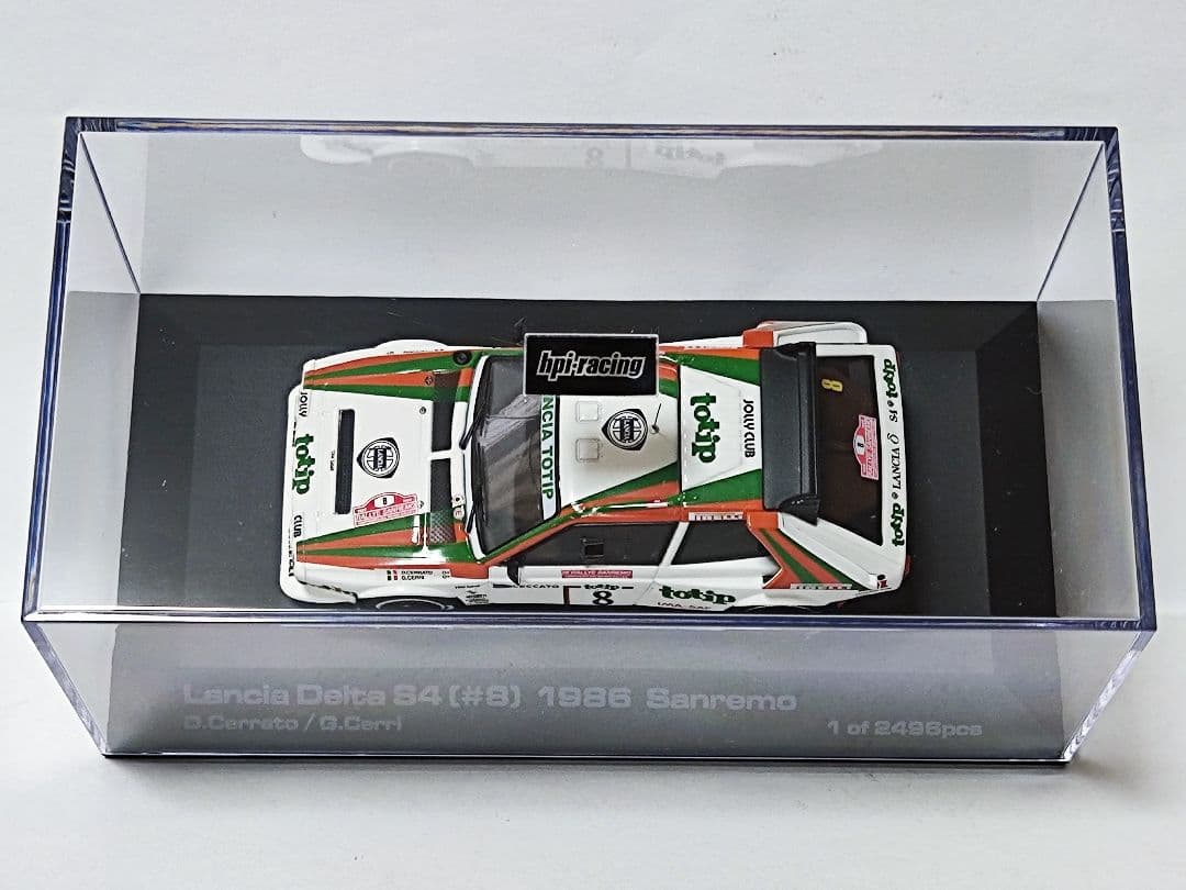 hpi racing 1/43 ランチア デルタ S4 #8 1986 サンレモ - メルカリ