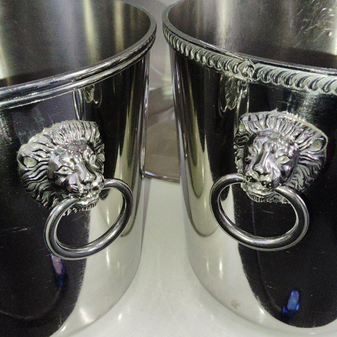 値下げ　ステンレス製シングルボトルワインバケットスタンド