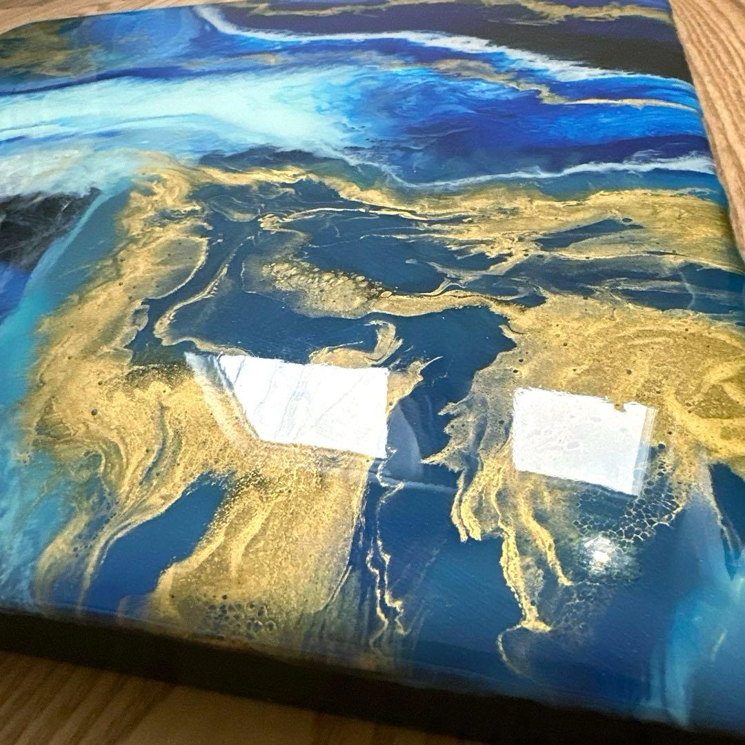 レジンアート　絵画　インテリア　壁掛　海外　ラグジュアリー　おしゃれ