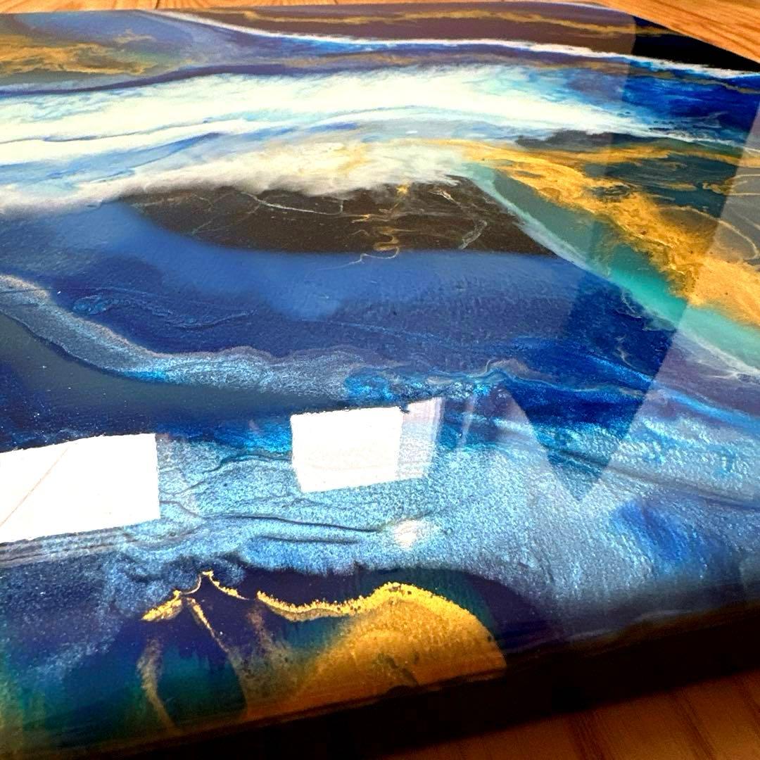 レジンアート　絵画　インテリア　壁掛　海外　ラグジュアリー　おしゃれ