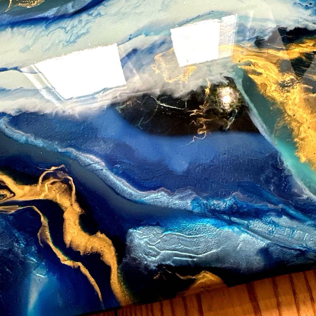 レジンアート　絵画　インテリア　壁掛　海外　ラグジュアリー　おしゃれ