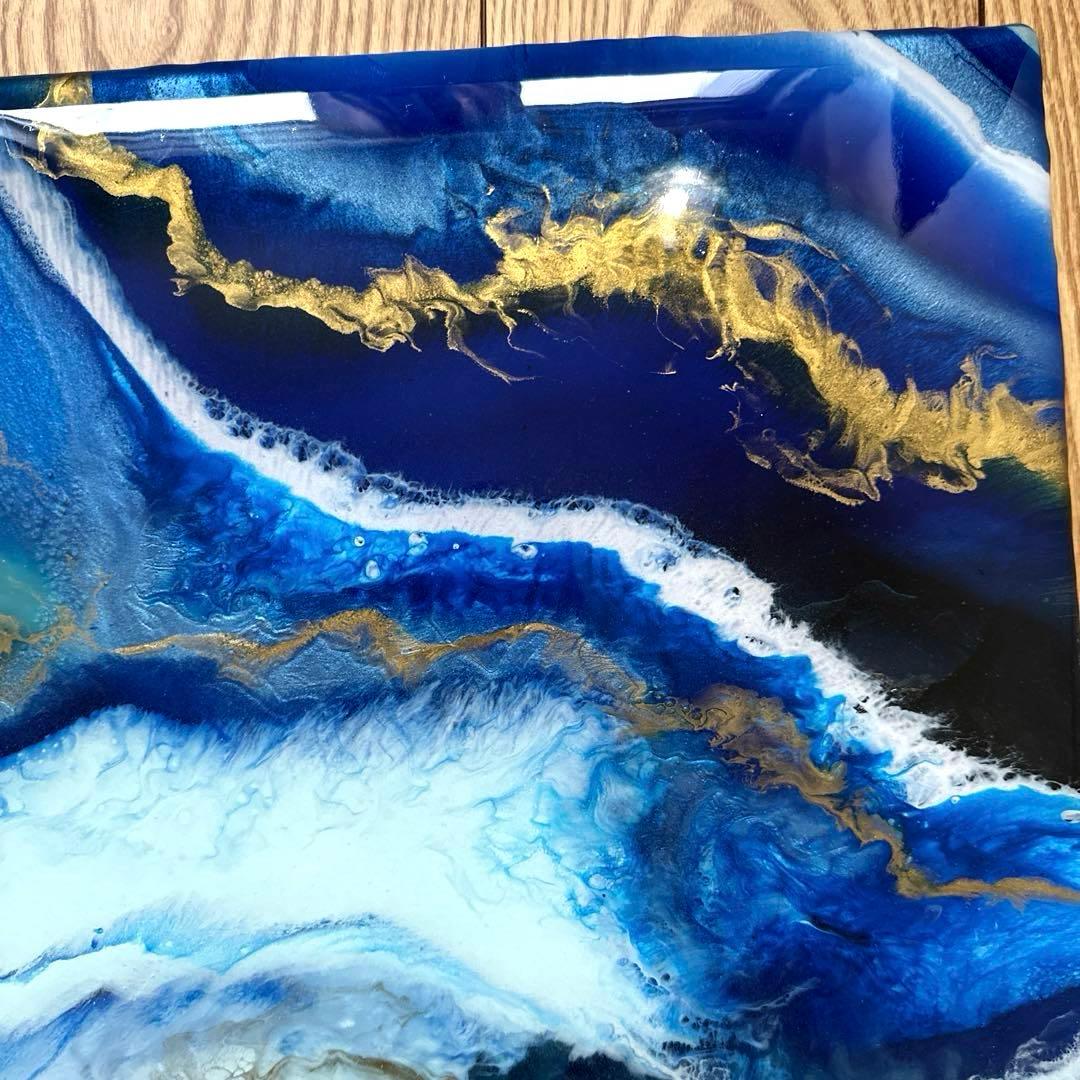 レジンアート　絵画　インテリア　壁掛　海外　ラグジュアリー　おしゃれ
