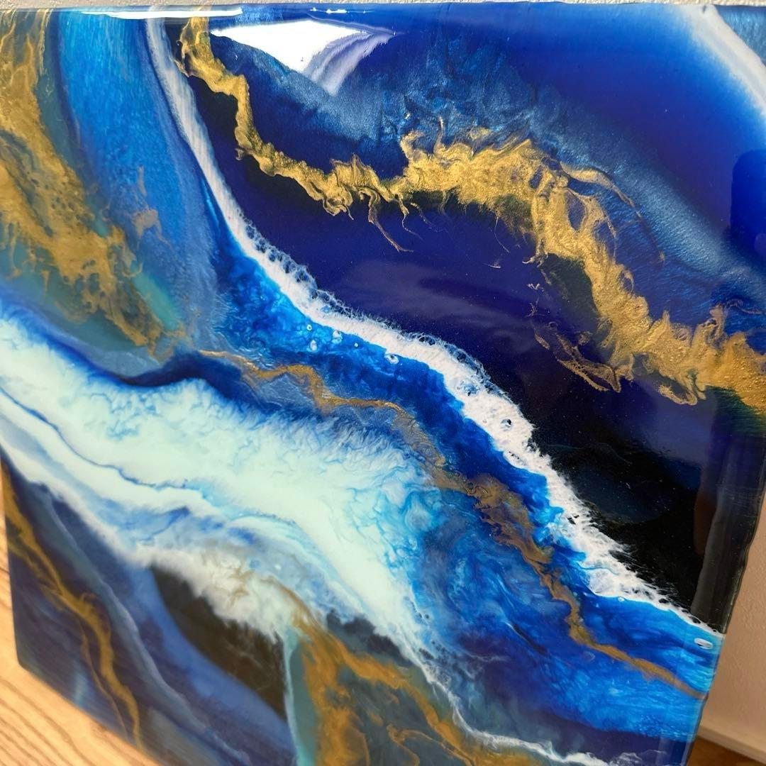 レジンアート　絵画　インテリア　壁掛　海外　ラグジュアリー　おしゃれ