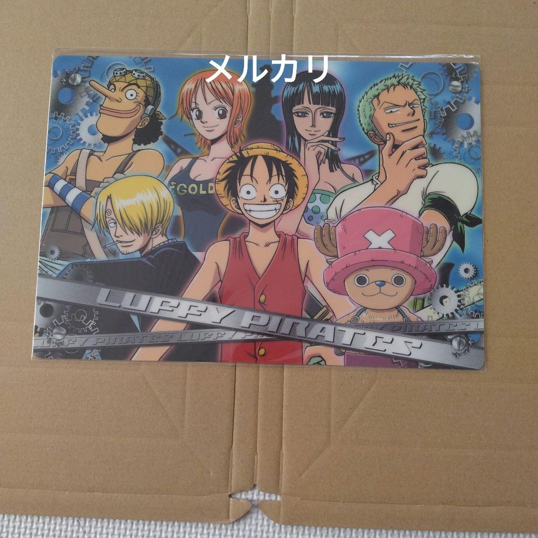 未開封・レア】ワンピース カラクリ城のメカ巨兵 下敷き お値下げ不可