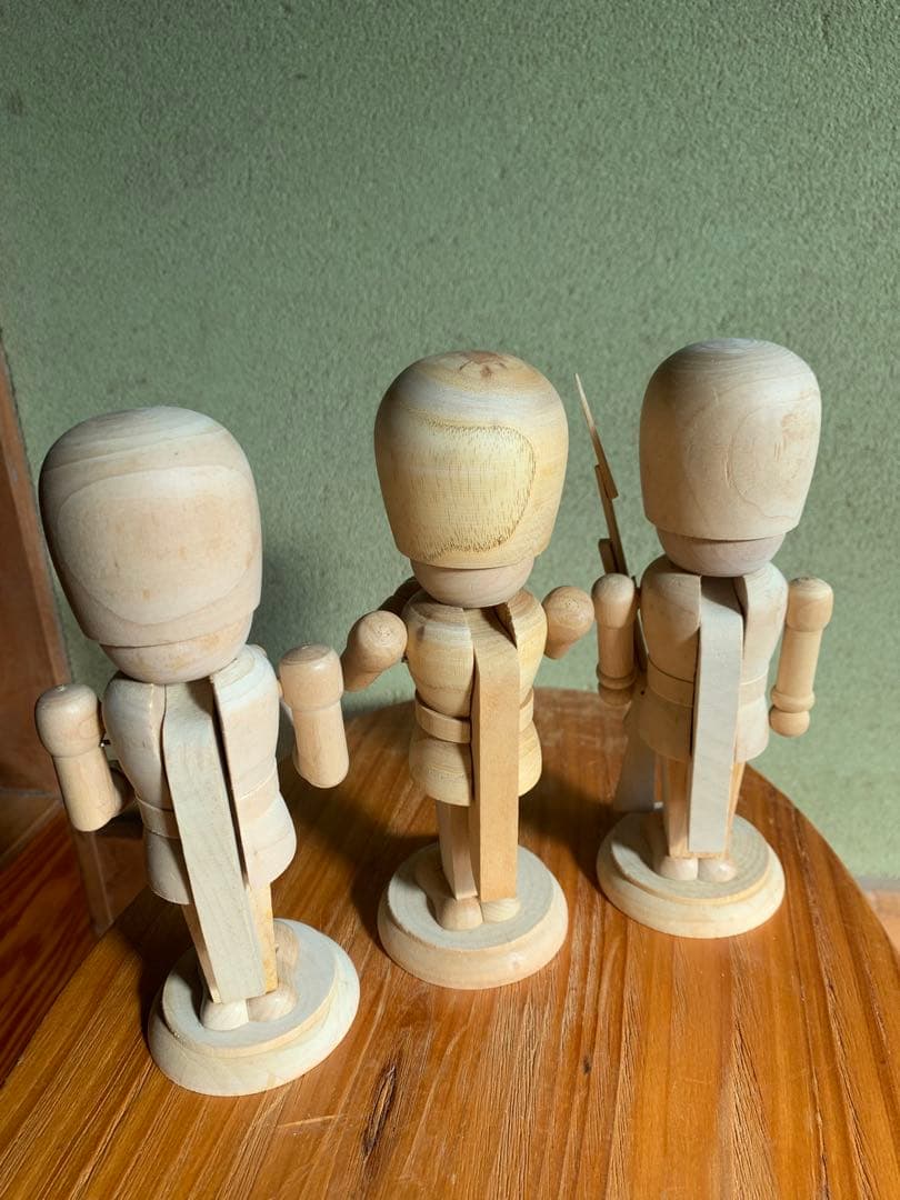 くるみ割り人形白木