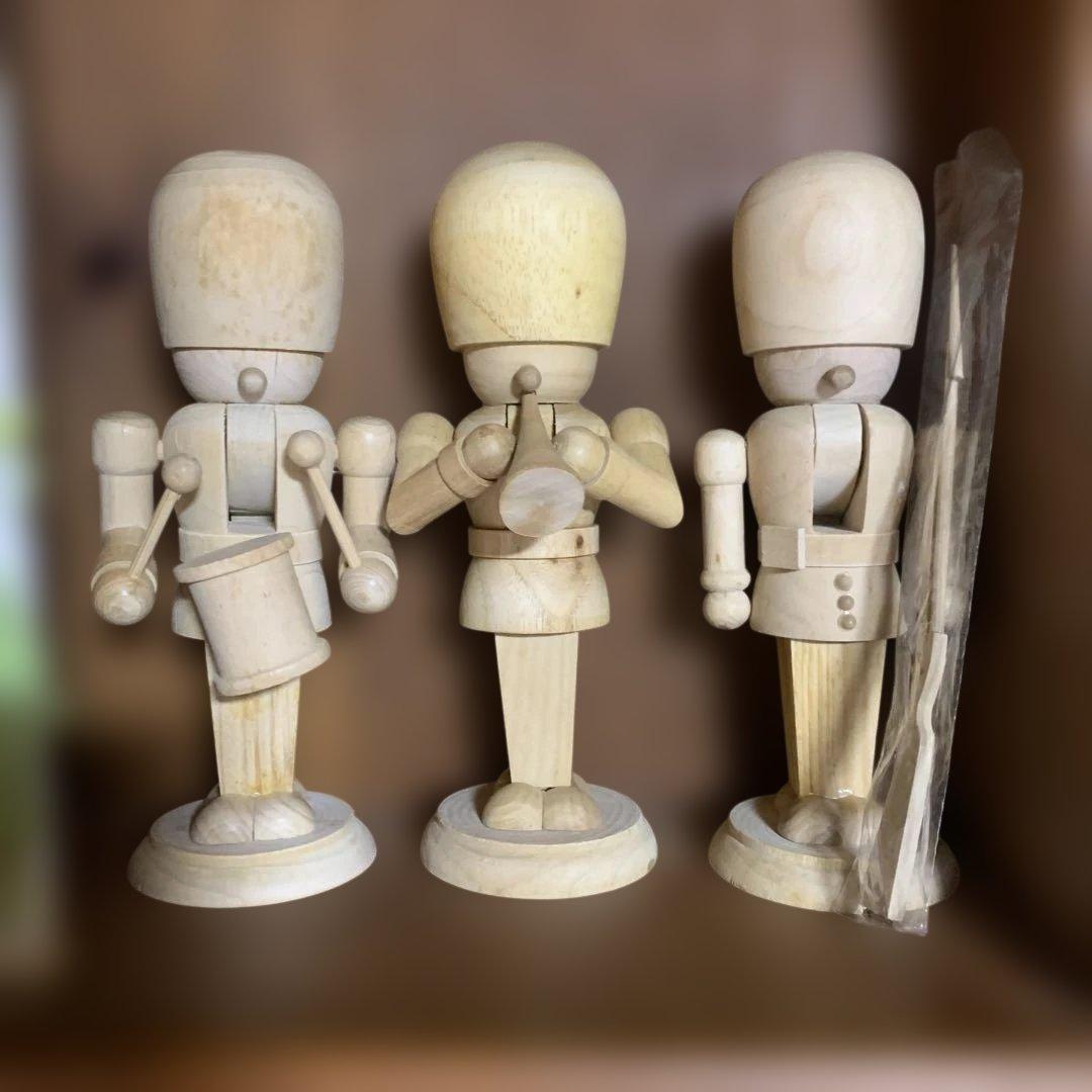 くるみ割り人形白木
