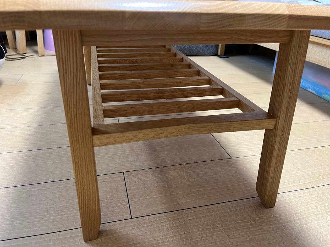 SIEVE(シーヴ) bow center table with rack