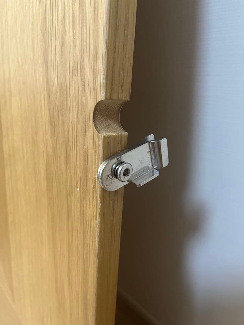 無印良品 ステンレスユニットシェルフ・追加棚・コーナータイプ／オーク材