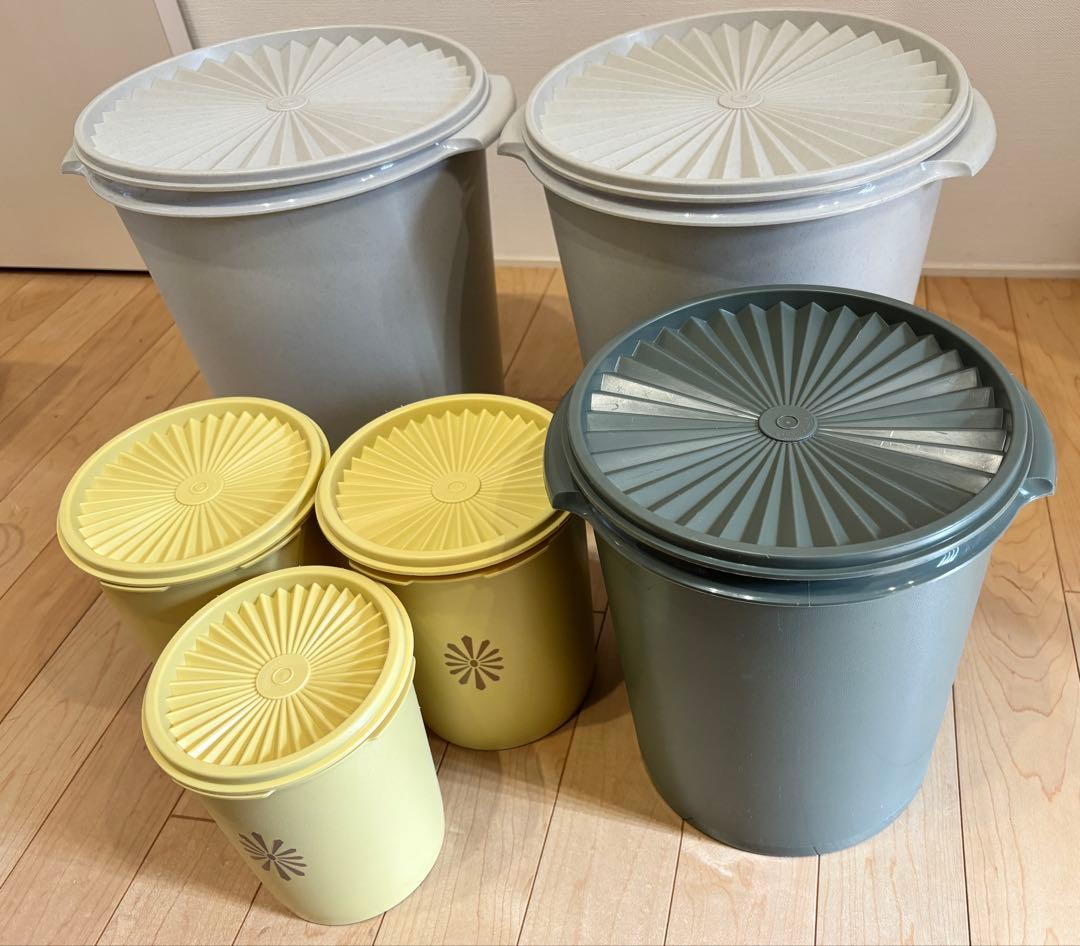 タッパーウェア　マキシデコレーター　6個セット