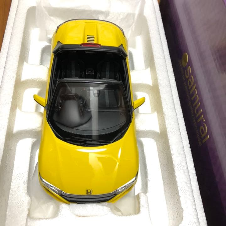 京商　サムライ　ミニカー　S660 カーニバルイエロー