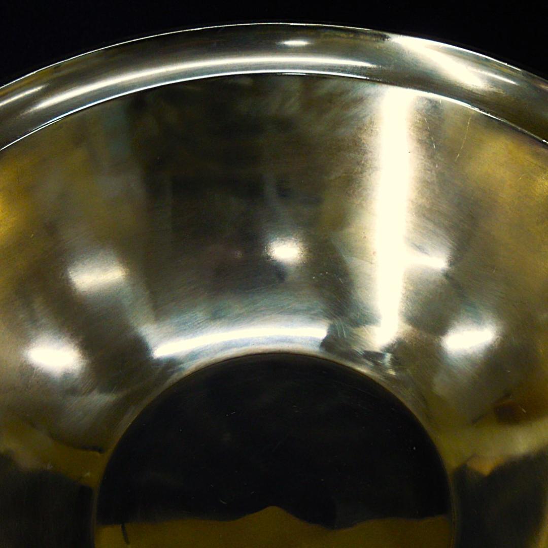 平井鋳造所 砲金鍋 水たき鍋 3.70kg 在銘 美品 化粧箱