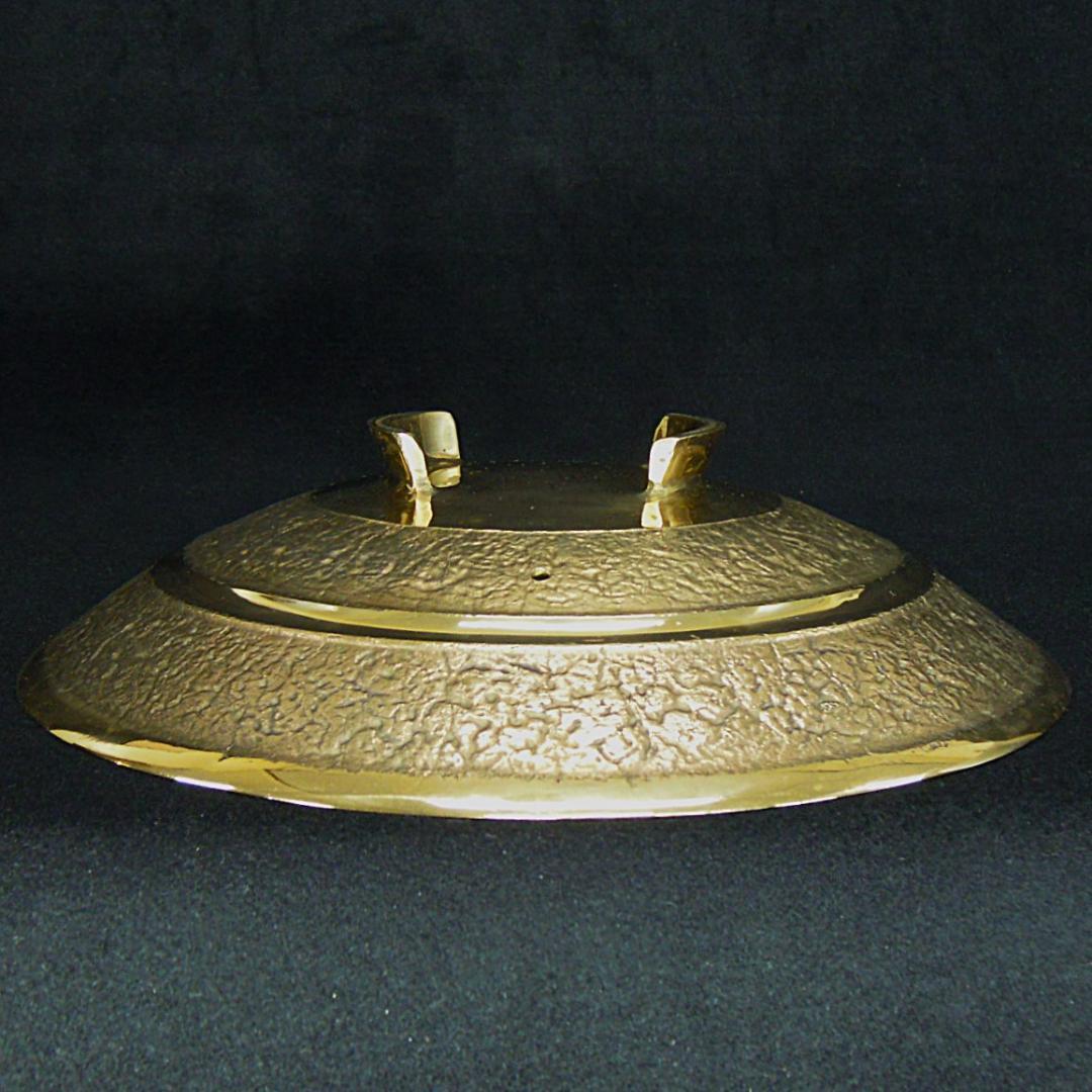 平井鋳造所 砲金鍋 水たき鍋 3.70kg 在銘 美品 化粧箱