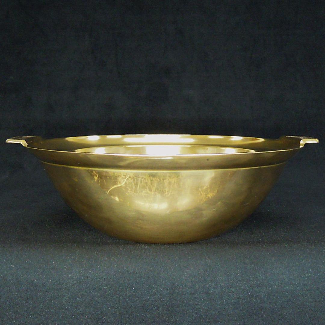 平井鋳造所 砲金鍋 水たき鍋 3.70kg 在銘 美品 化粧箱