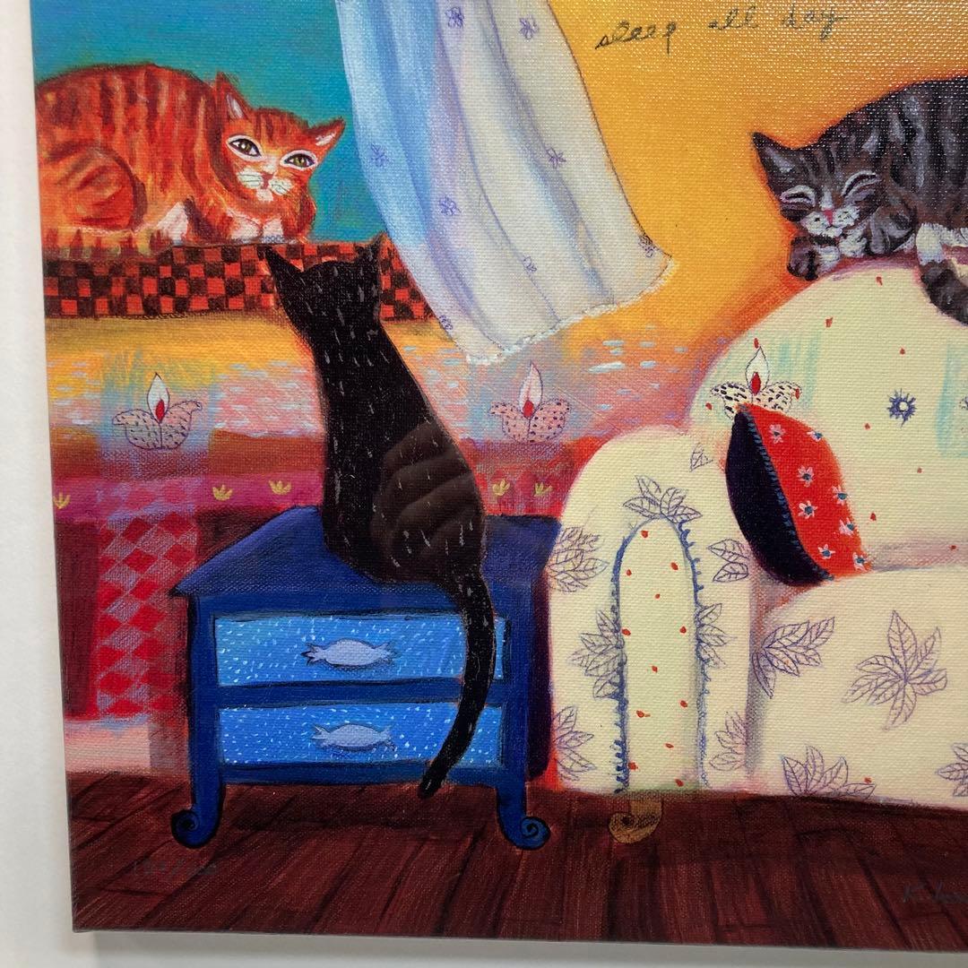 【美品】カレン・ホイプティング作 『今日はずっと夢の中』 134/200ジクレー