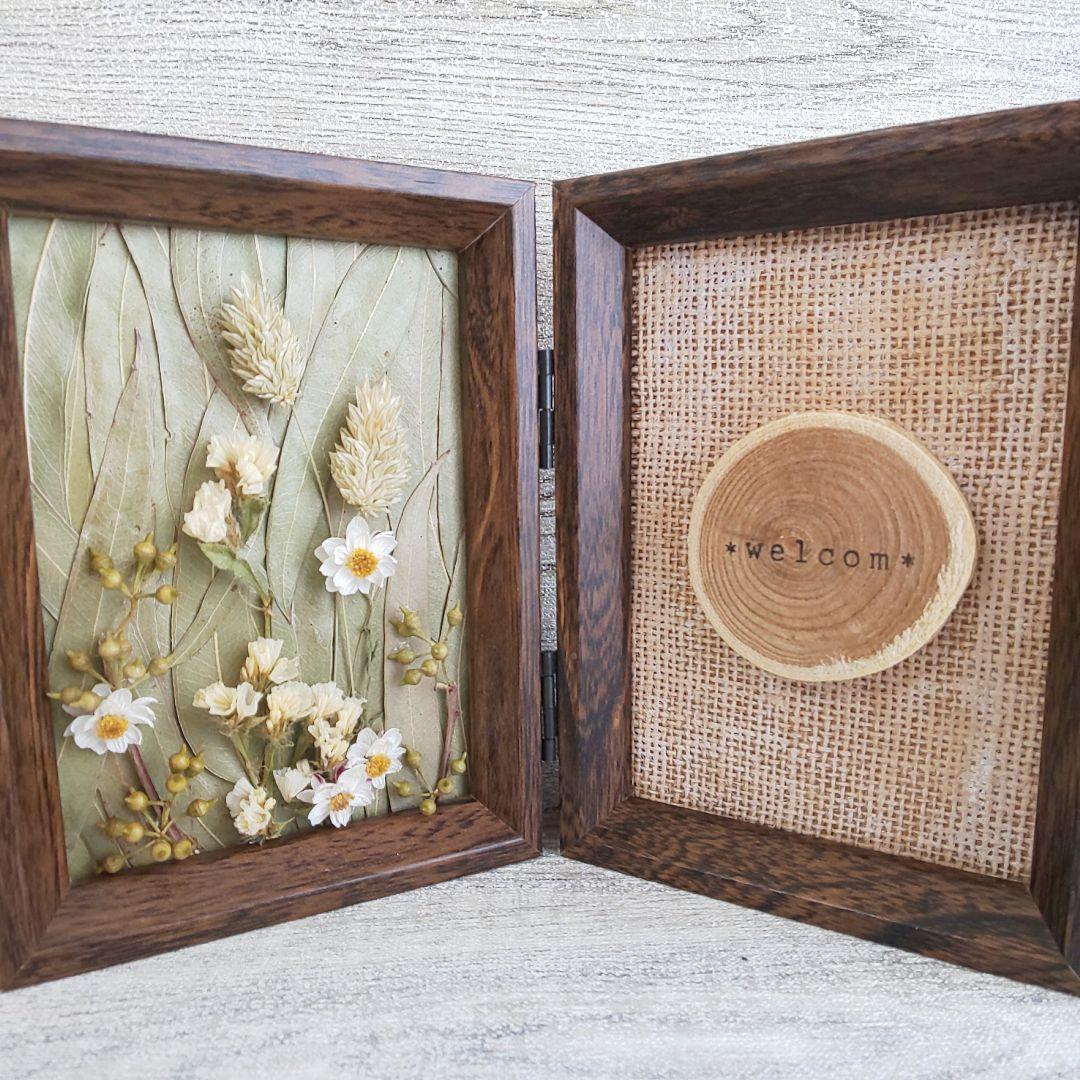 専用＊ドライフラワー ウェルカムフレーム(ハナカンザシ)