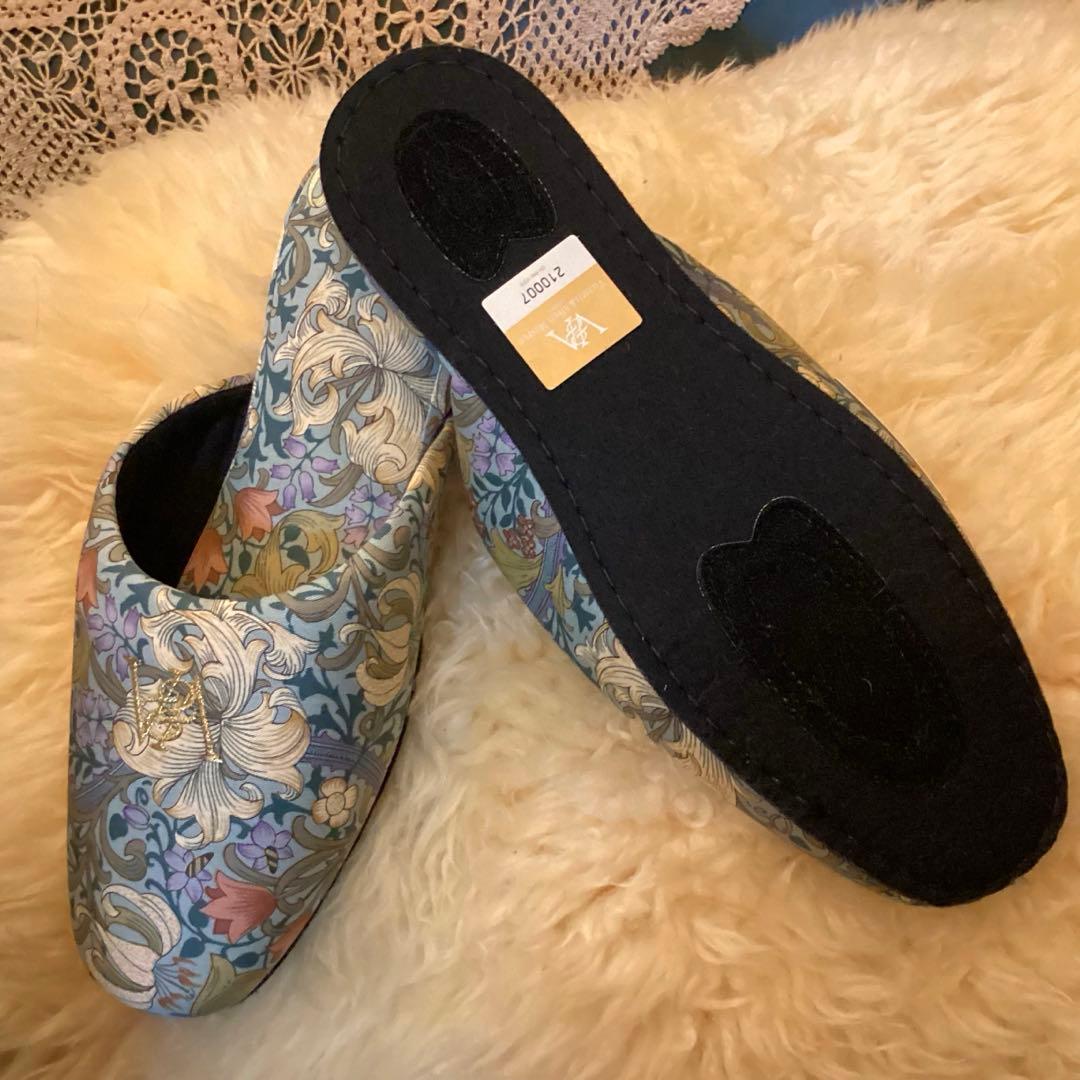 V&A william Morris Collection エプロン＆スリッパ