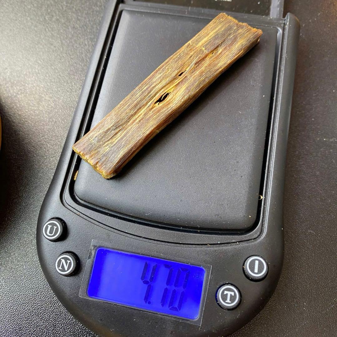 極上伽羅　聞香　香道　奇南　香木 沈香 4.7g