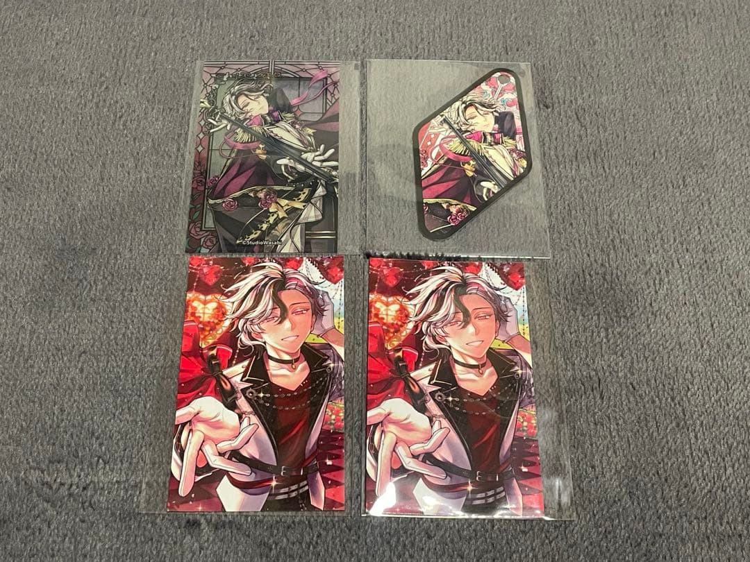 悪魔執事と黒い猫 あくねこ ベリアン バレンタイン チェキ風 パシャ