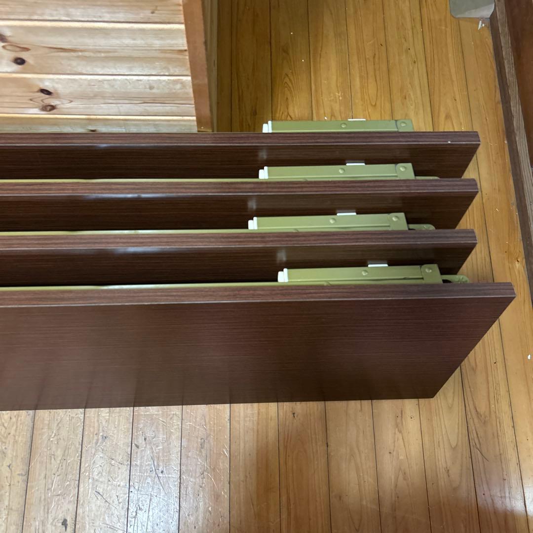 座卓折りたたみテーブル 会議用 長机 会議机 ミーティングデスク まとめ売り4台