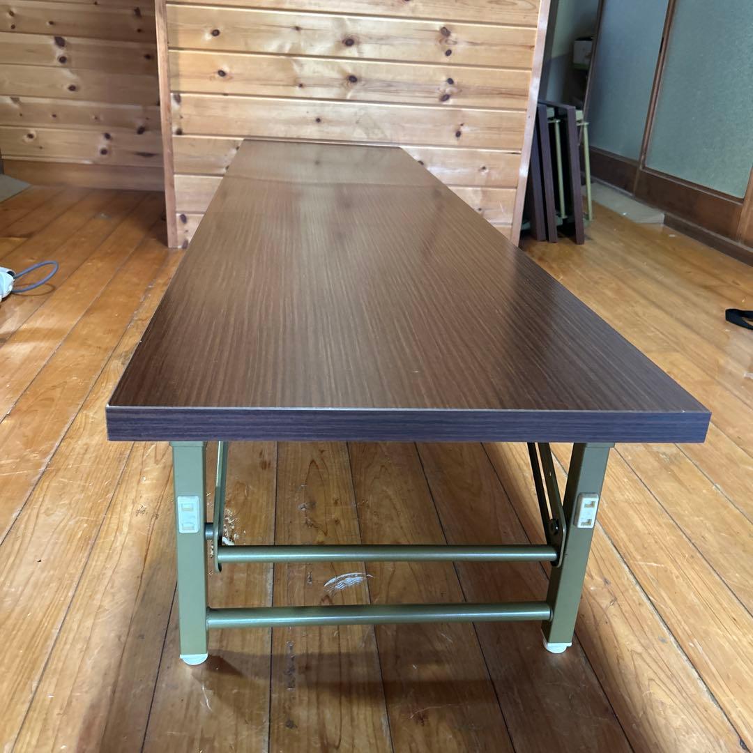 座卓折りたたみテーブル 会議用 長机 会議机 ミーティングデスク まとめ売り4台