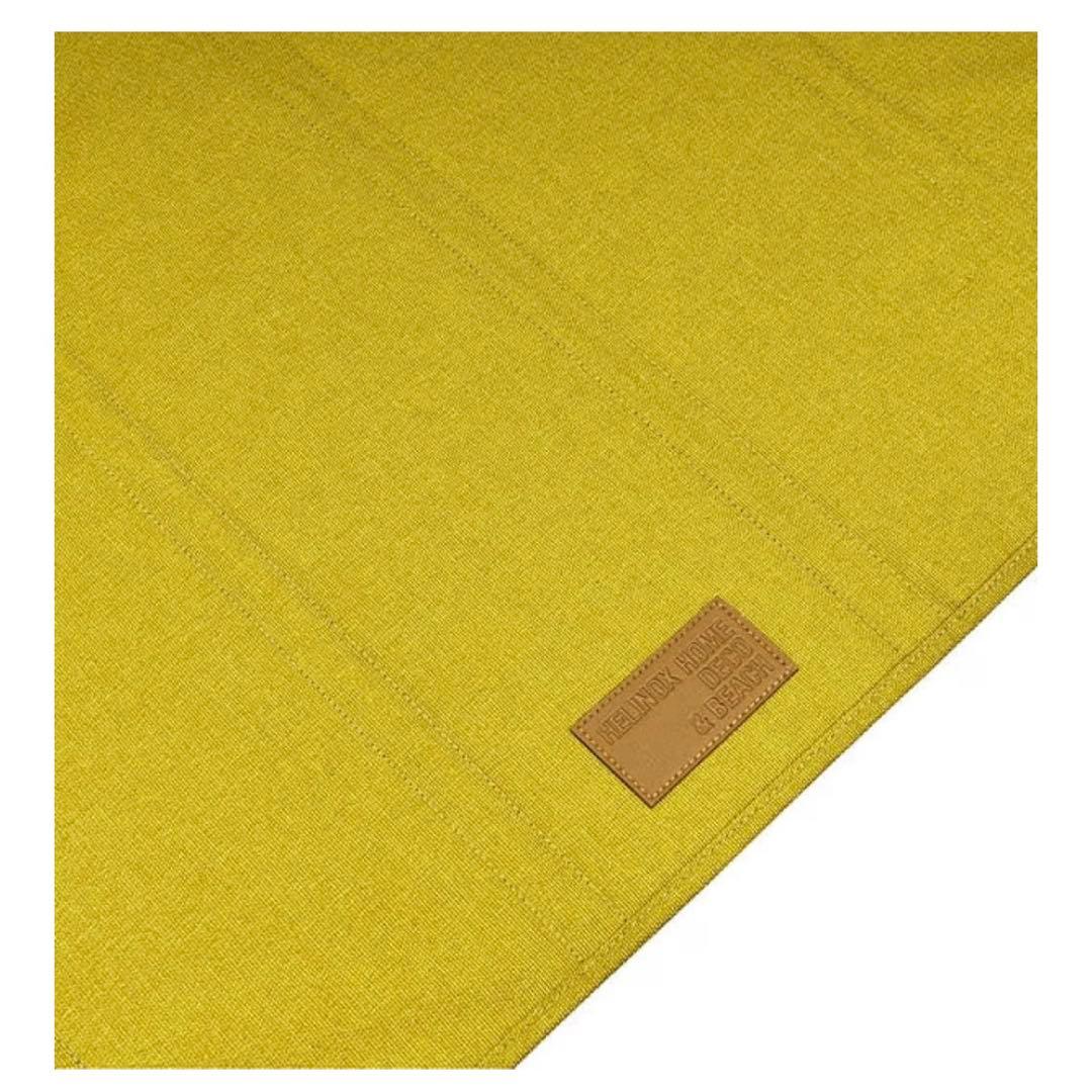 Helinox Deco & Beach アウトドアテーブル　マスタード