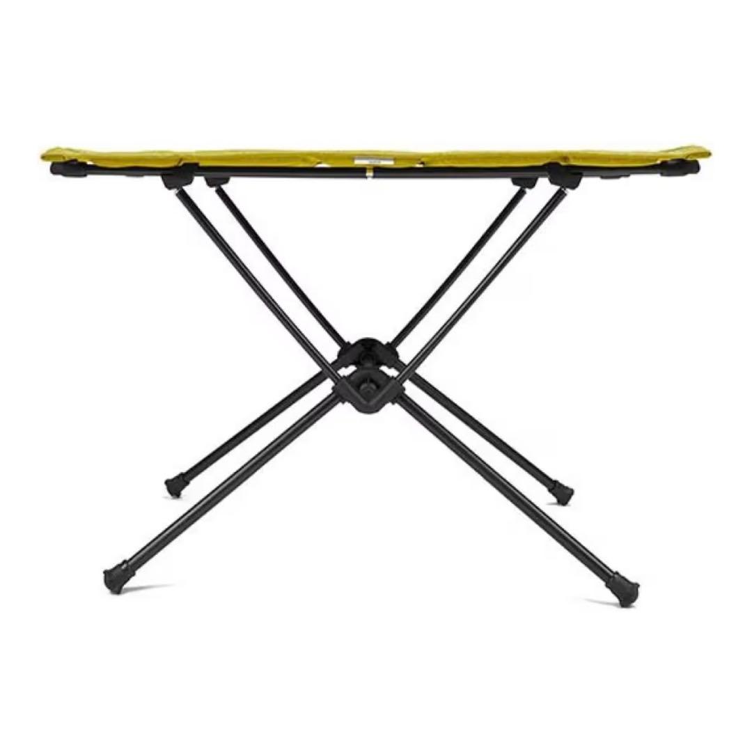 Helinox Deco & Beach アウトドアテーブル　マスタード