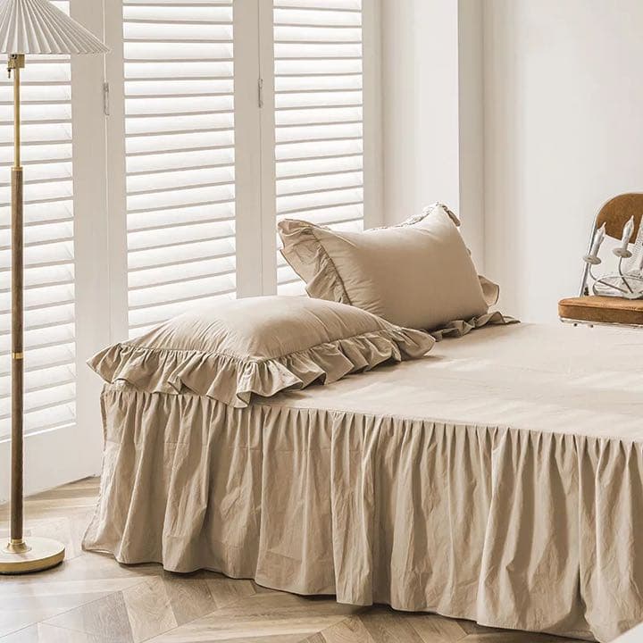 高級 寝具セット シングルカバー3点セット 綿 ダブル4点セット フリル 北欧風