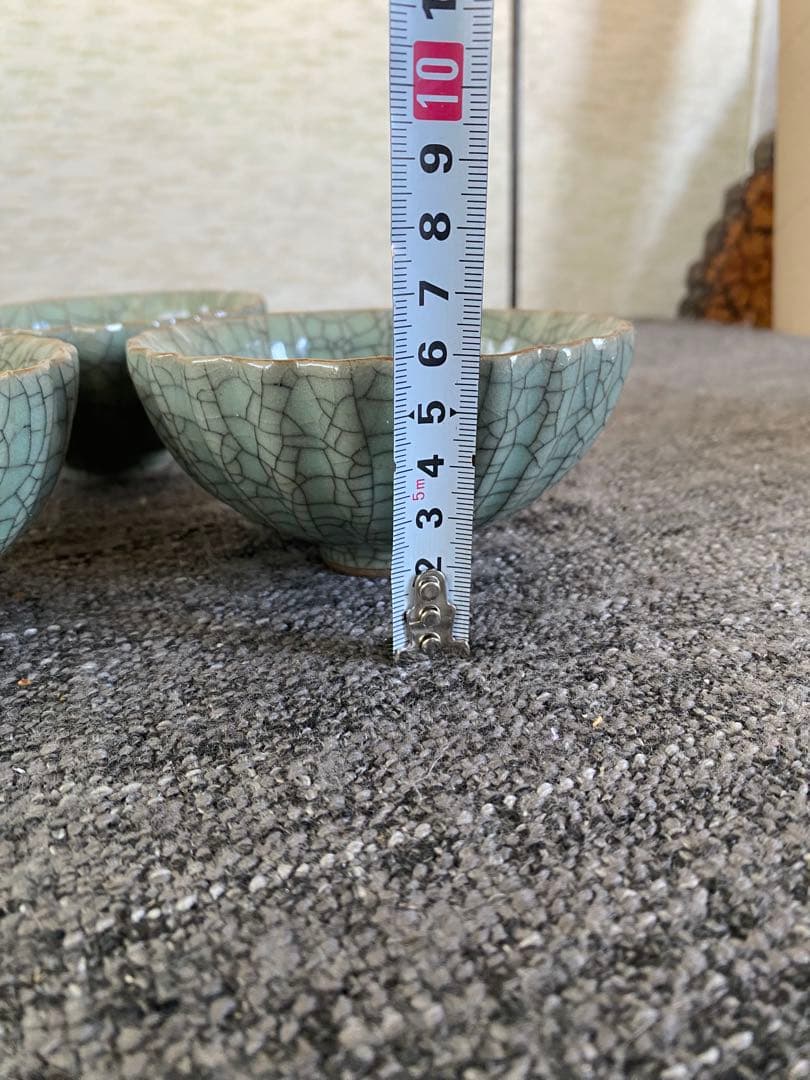 茶碗　3つ　青磁　骨董