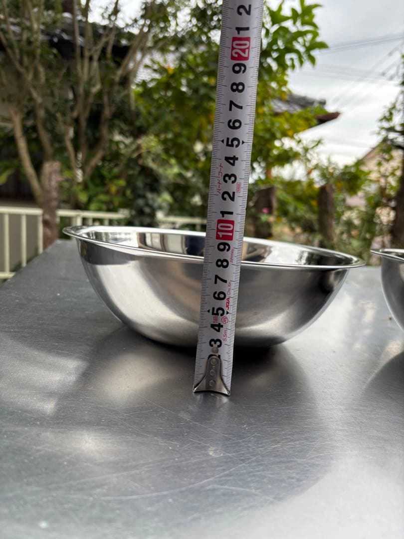 業務用ステンレスボウル特大　３個セット