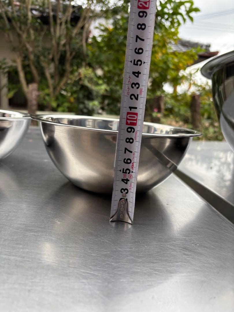 業務用ステンレスボウル特大　３個セット