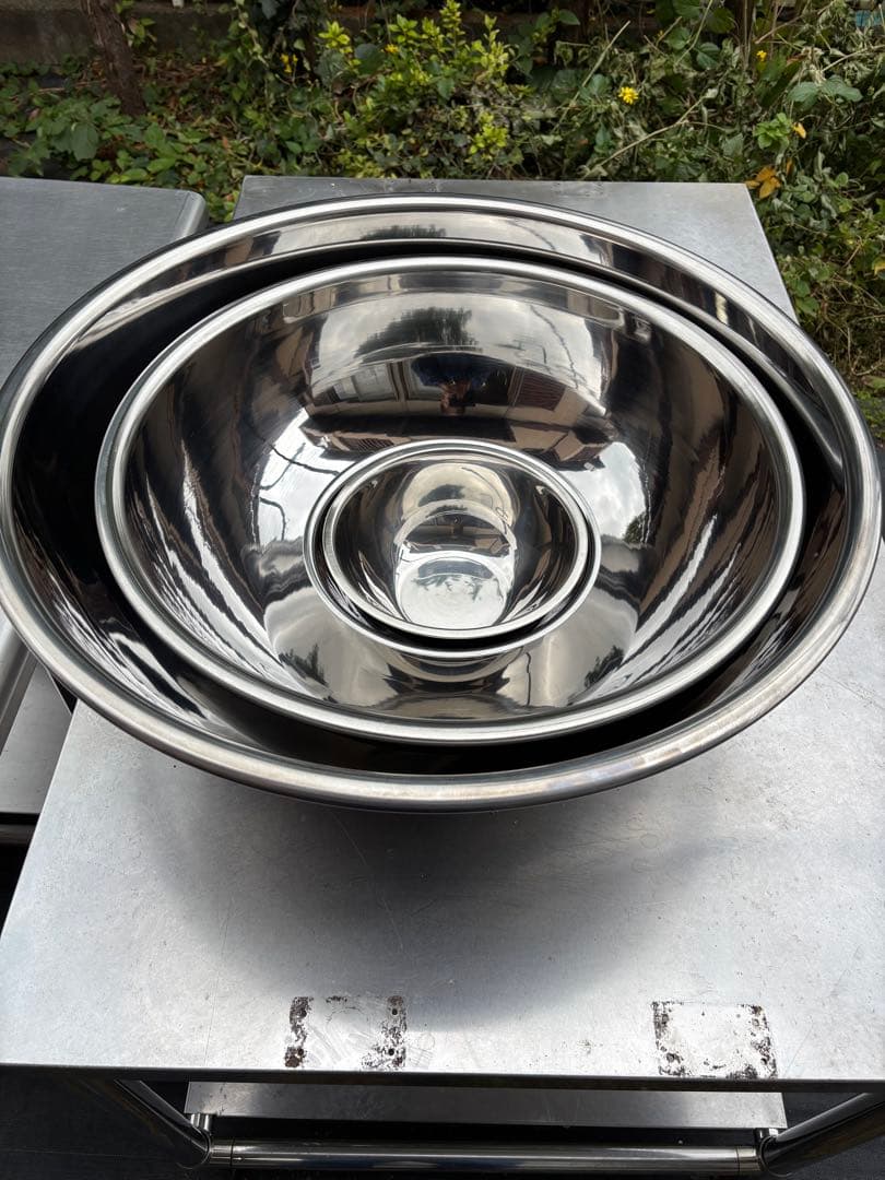 業務用ステンレスボウル特大　３個セット