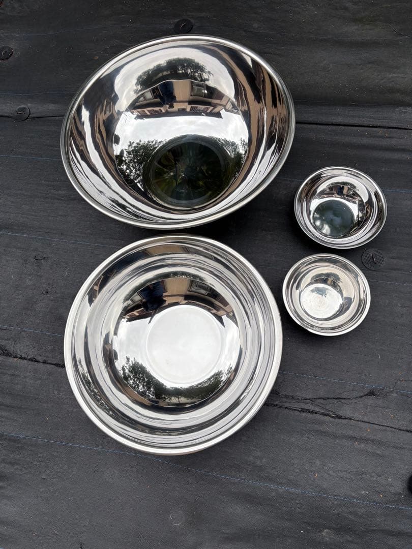 業務用ステンレスボウル特大　３個セット