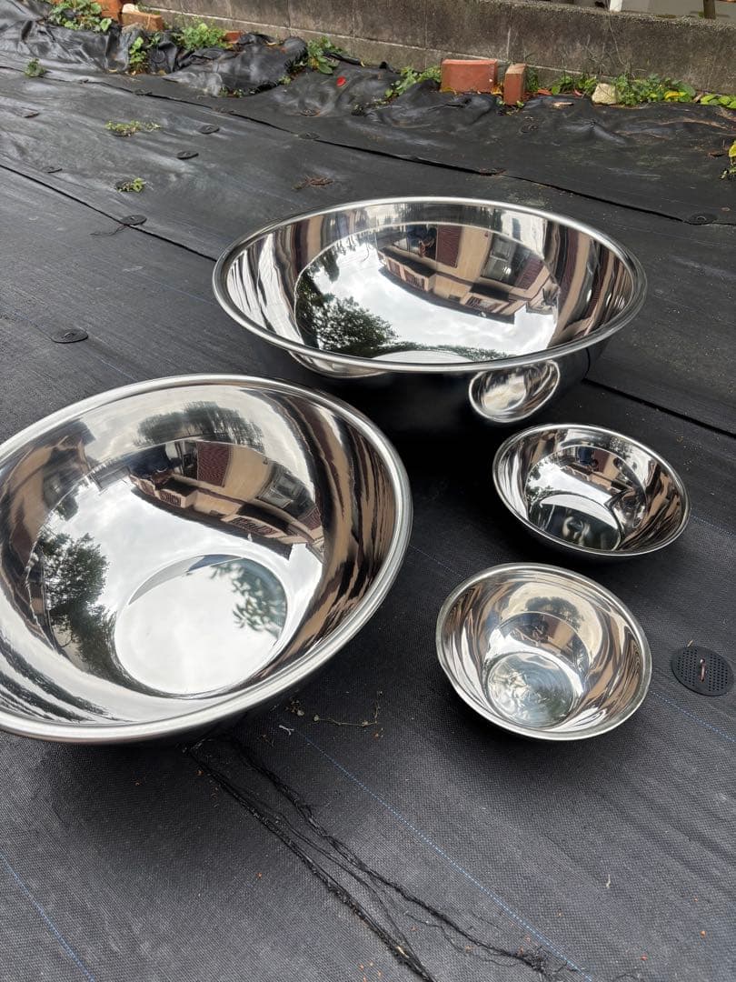 業務用ステンレスボウル特大　３個セット