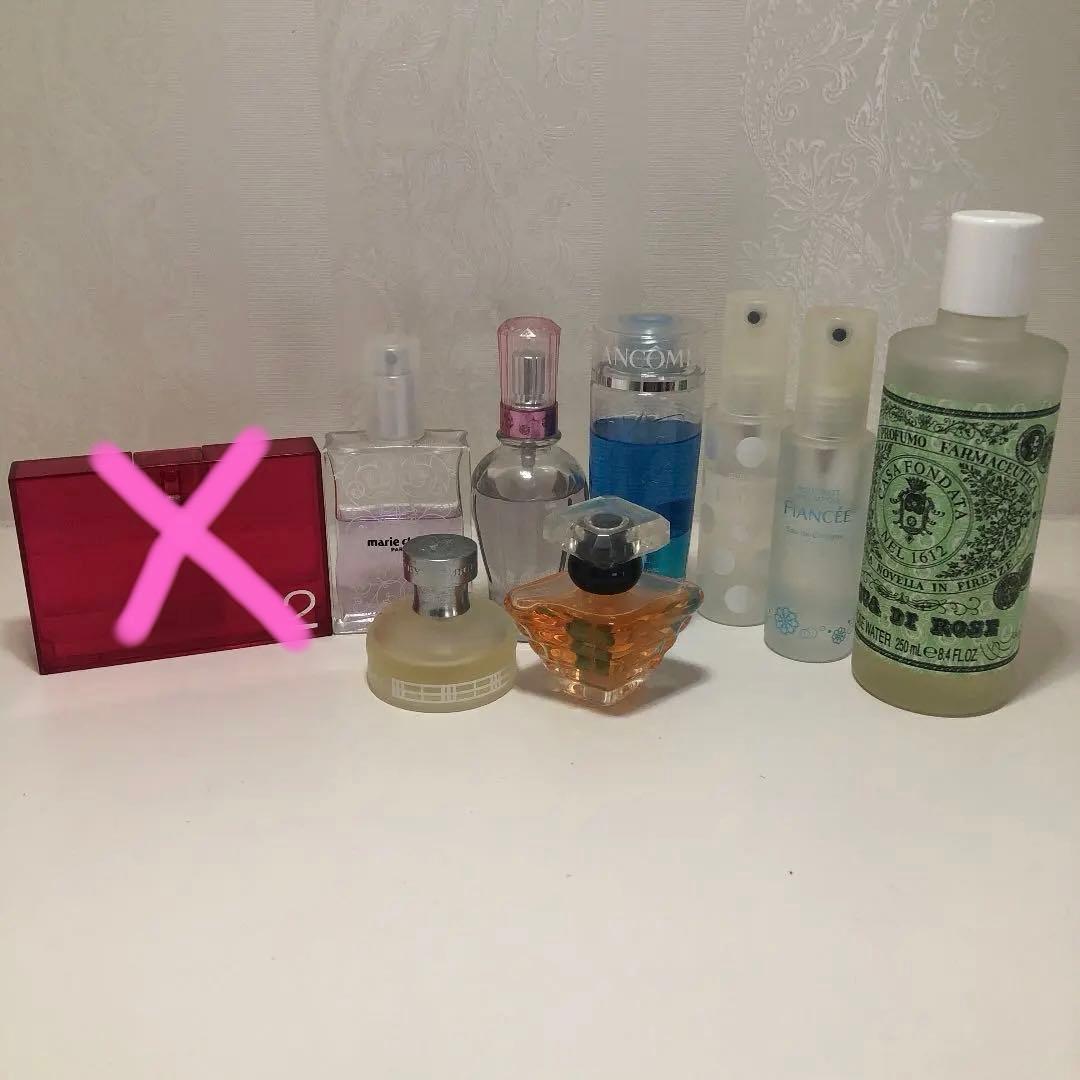 香水、コスメまとめて！8点　バーバリー 、ランコム、サンタマリアノヴェッラ