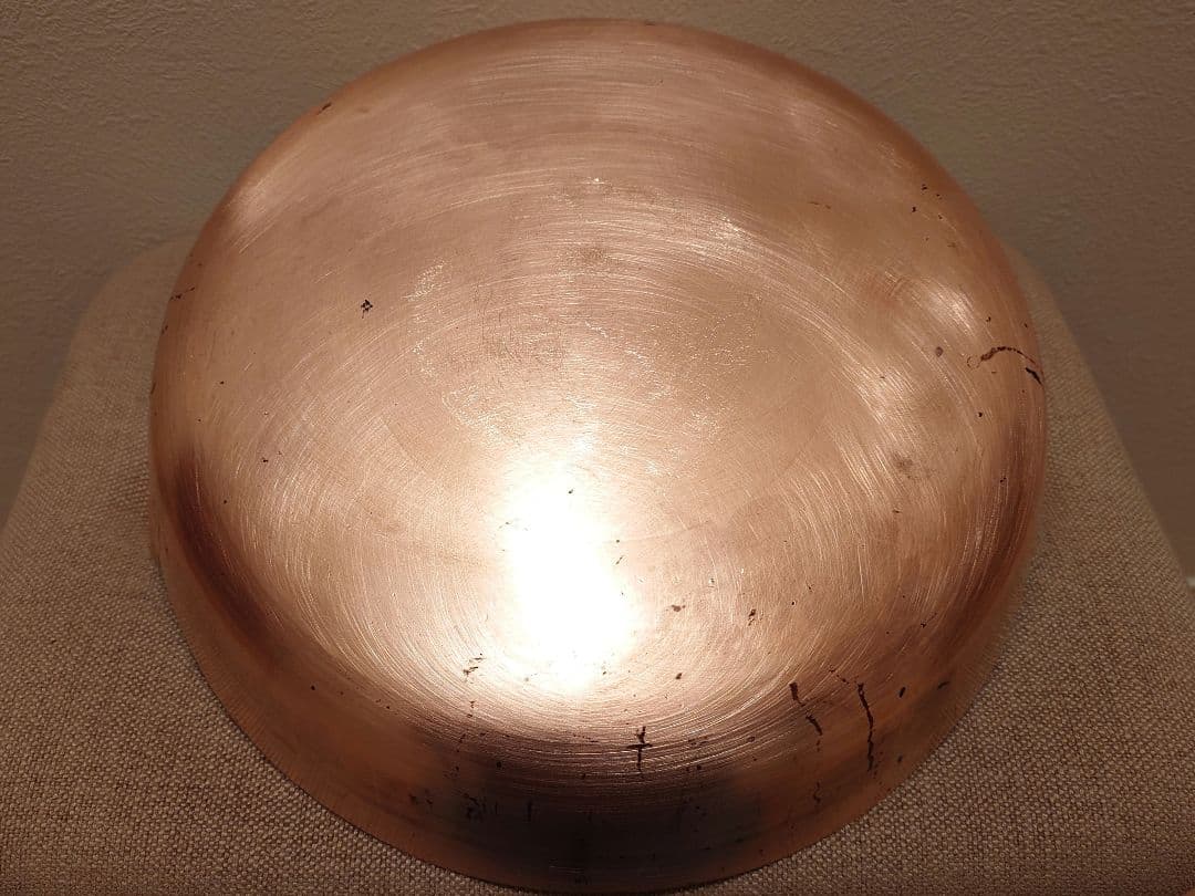 純銅製 業務用 大型 銅鍋 極厚 天ぷら鍋 33cm 送料込み