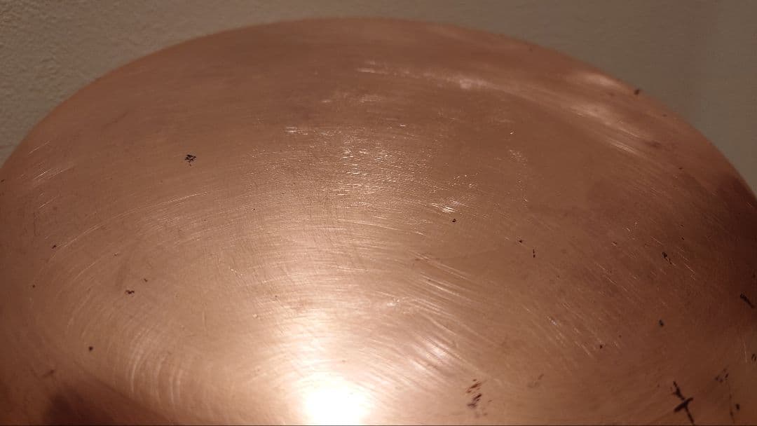 純銅製 業務用 大型 銅鍋 極厚 天ぷら鍋 33cm 送料込み