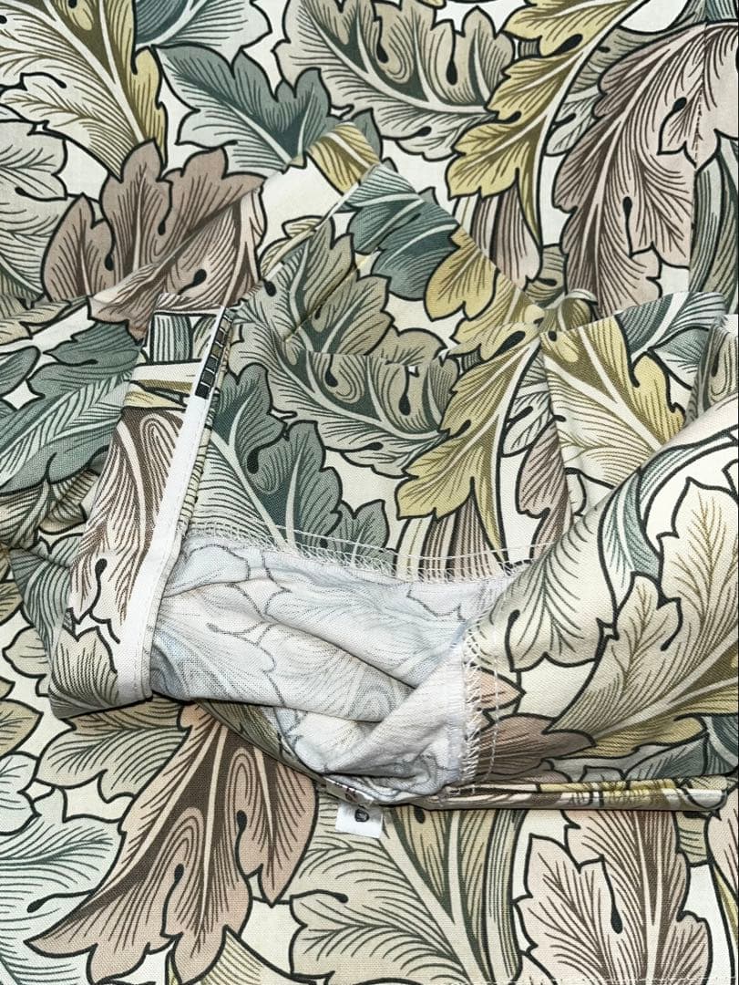 ウィリアムモリス ボタニカル柄カーテン２枚