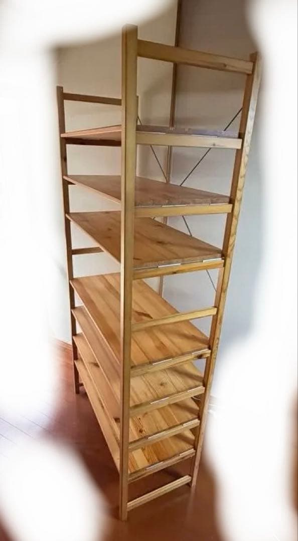 無印良品　2セット！パイン材ユニットシェルフ奥行２５ｃｍタイプ・８６ｃｍ幅・大