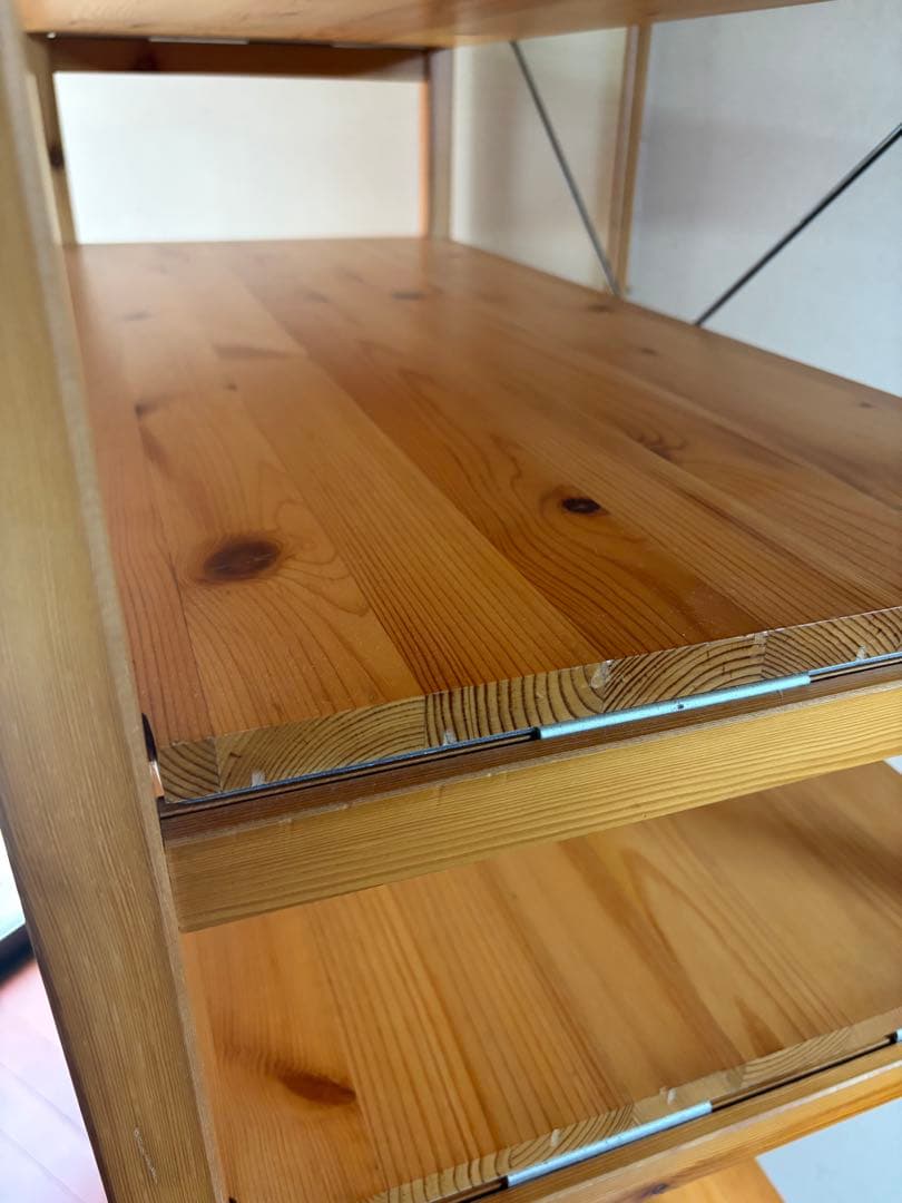 無印良品　2セット！パイン材ユニットシェルフ奥行２５ｃｍタイプ・８６ｃｍ幅・大