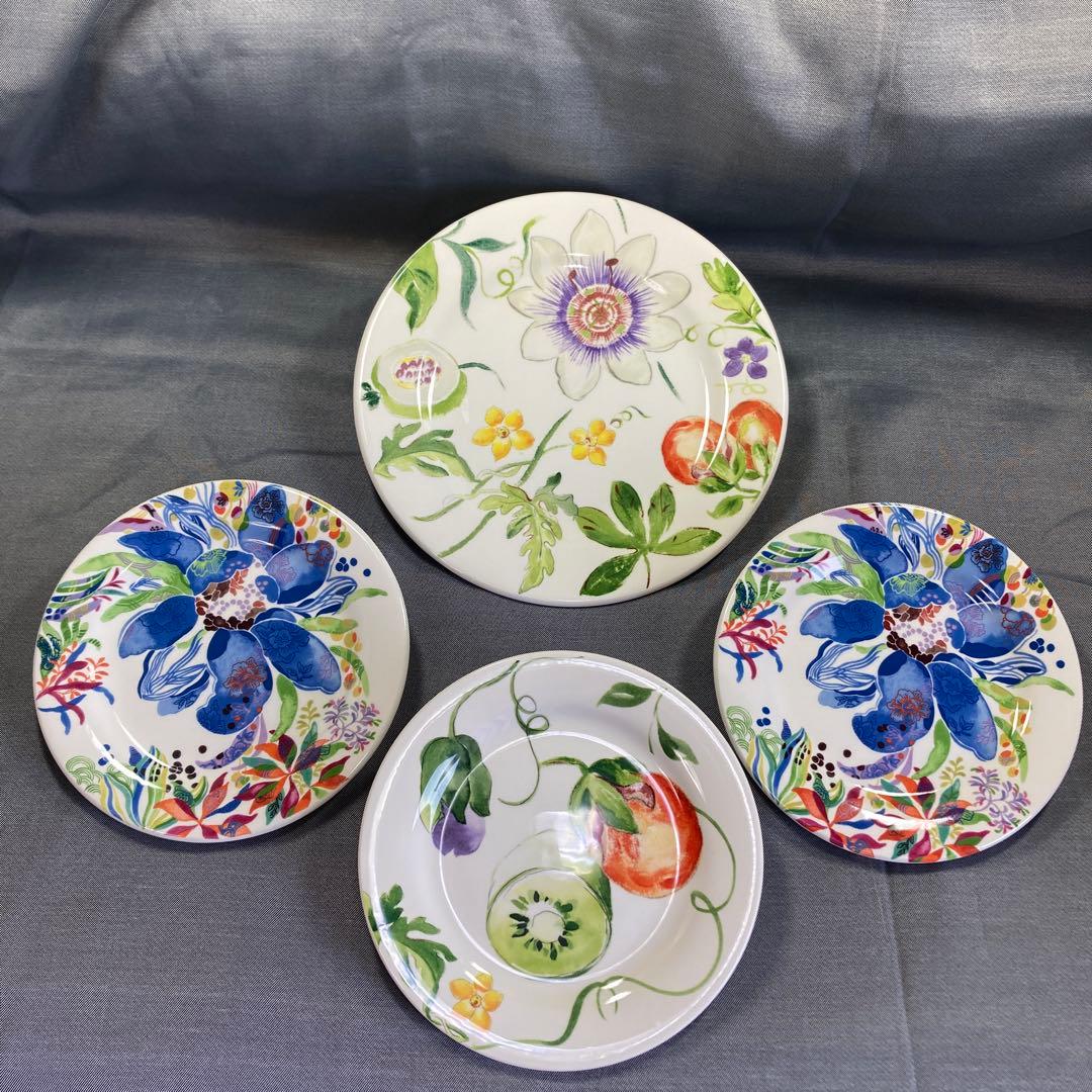 ジアン　パシフロール　エデン　プレート　デザート　カナッペ　パン　ケーキ　丸皿