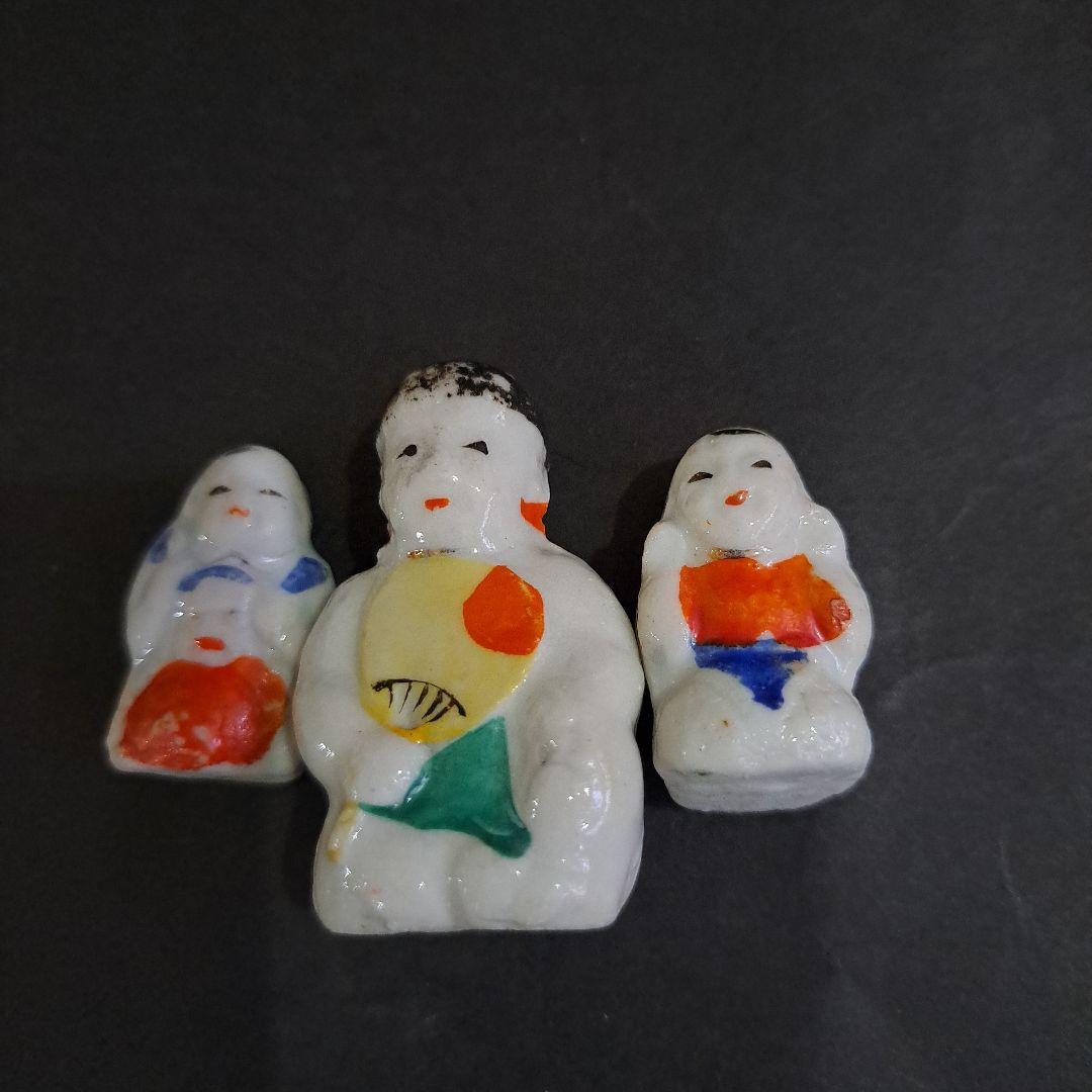 京都 御所人形 貴重品 白磁陶器人形 豆人形 三点セット - メルカリ