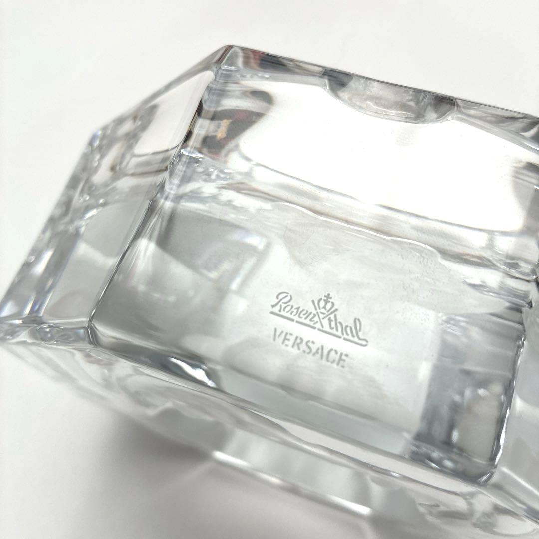 VERSACE（ヴェルサーチ） メデューサ ガラス灰皿／アッシュトレイ