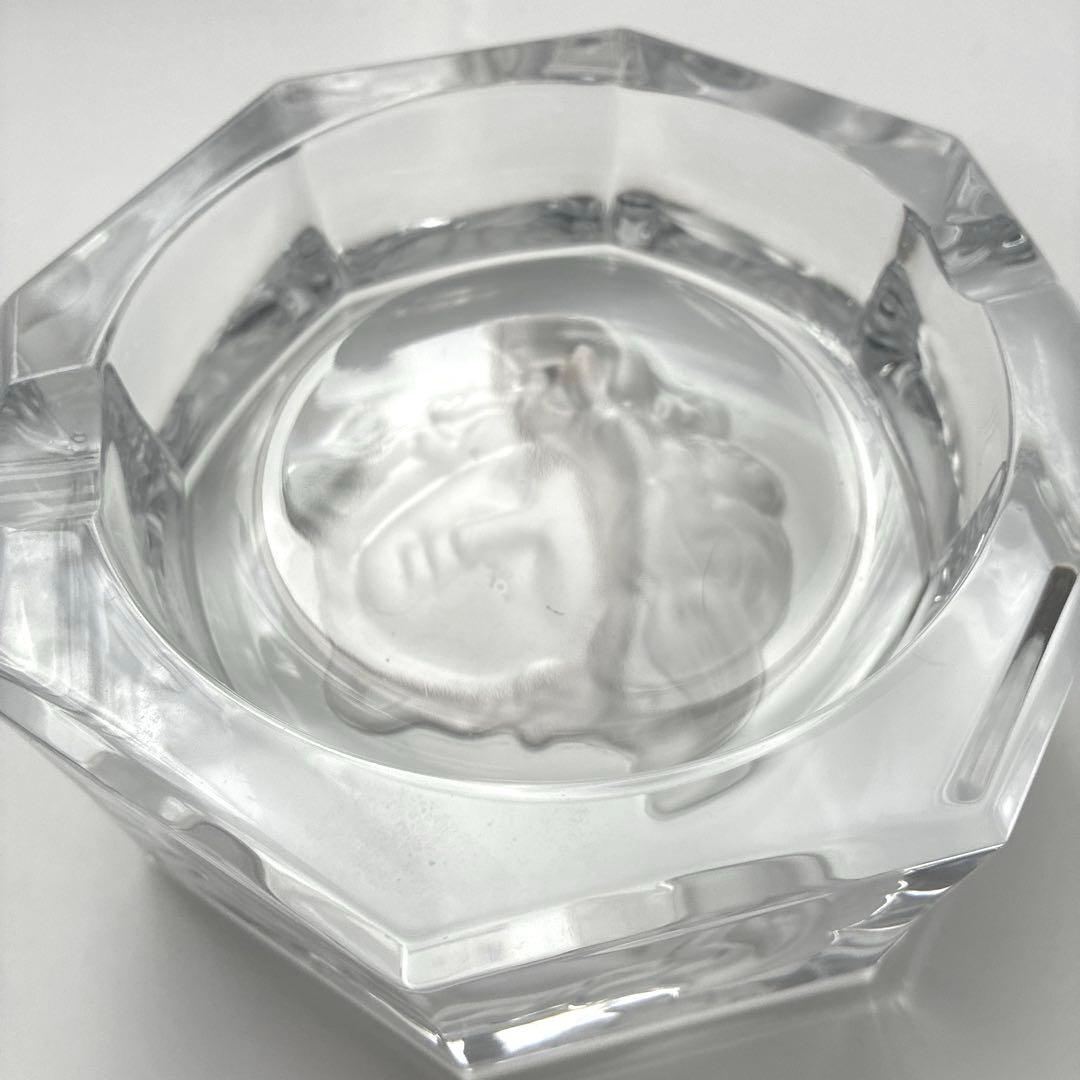 VERSACE（ヴェルサーチ） メデューサ ガラス灰皿／アッシュトレイ