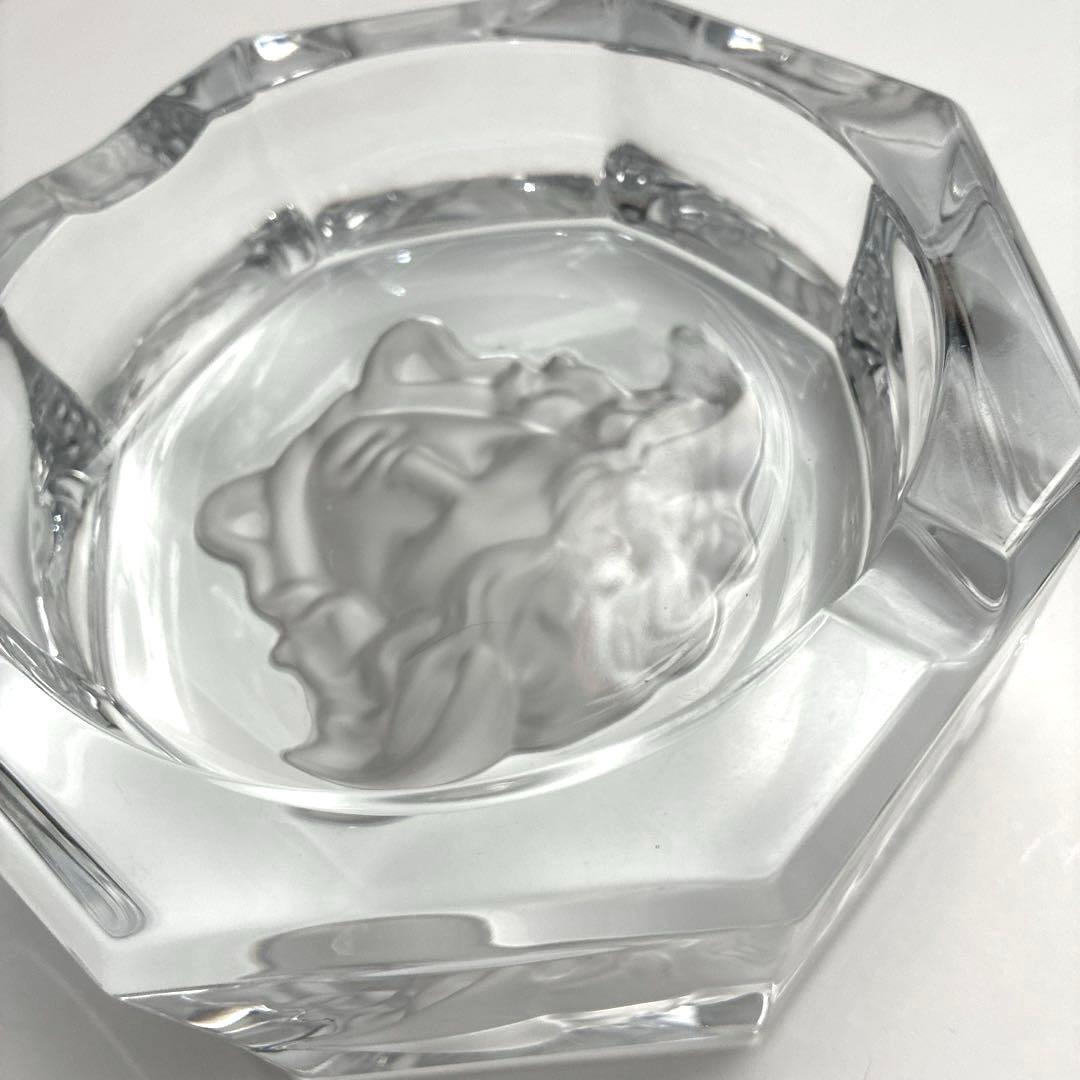 VERSACE（ヴェルサーチ） メデューサ ガラス灰皿／アッシュトレイ