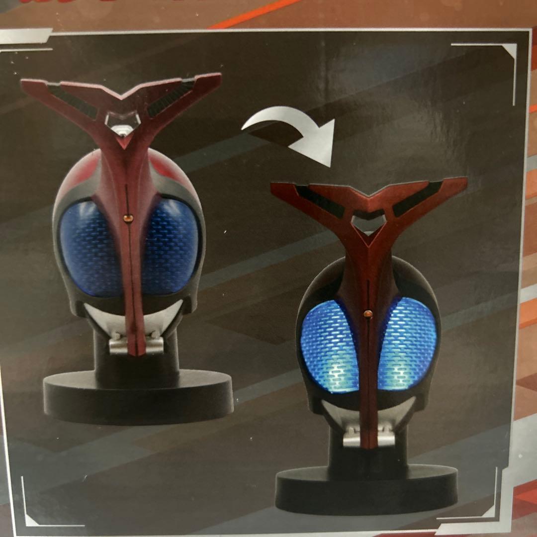 仮面ライダーカブト BIGサイズソフビ マスクディスプレイ フィギュア