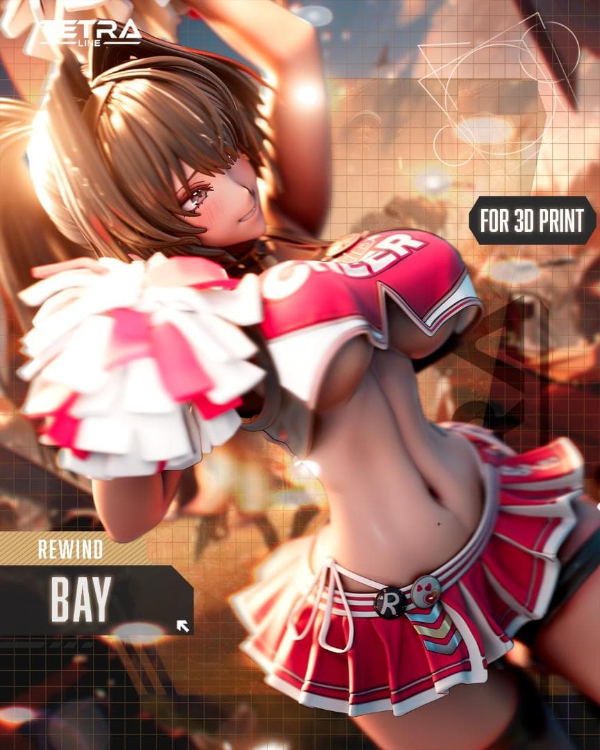 1/7　未塗装未組立　ガレキ　ガレージキット　NIKKE　ニケ　ベイ