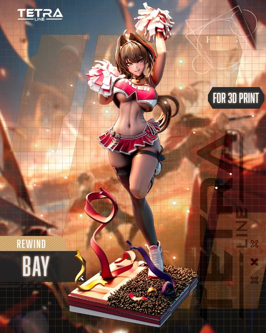 1/7　未塗装未組立　ガレキ　ガレージキット　NIKKE　ニケ　ベイ