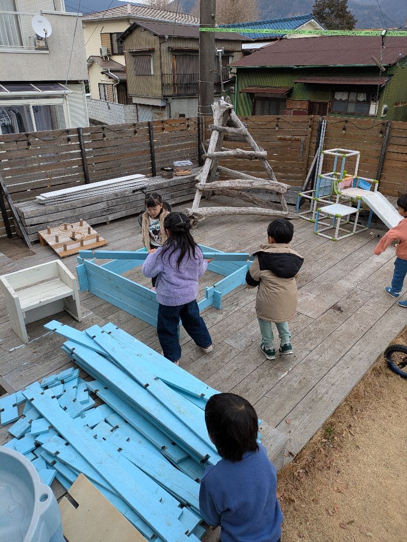 ログ積み木 積み木ログ 知育玩具 大型玩具 おもちゃ 秘密基地 ミニログハウス